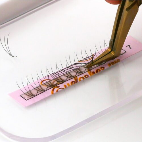 3D Promade Fans L Trays 3D-120Fans Premade Fans Volume Eyelash Extensions VNLASHES
