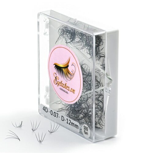 Loose Promade Fans 4D - 500Fans - Premium Quality Promade Loose Fans - VNLASHES