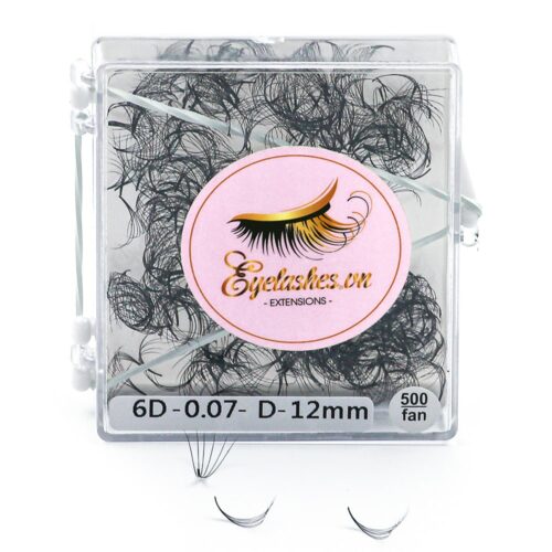 Loose Promade Fans 6D - 500Fans - Premium Quality Promade Loose Fans - VNLASHES