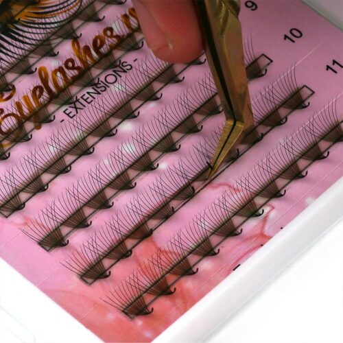 10D Promade Fans L Trays 10D-120Fans Premade Fans Volume Eyelash Extensions VNLASHES