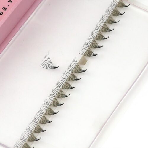 10D Promade Fans XL Tray 10D - 500Fans - Premade Fans Eyelash Extensions -VNLASHES