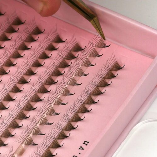 10D Promade Fans XL Tray 10D - 500Fans - Premade Fans Eyelash Extensions -VNLASHES