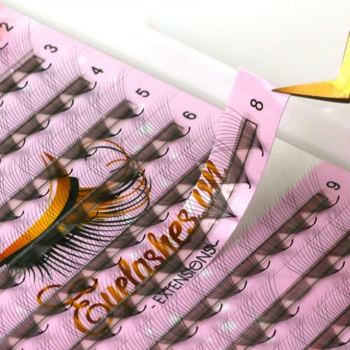 12D Promade Fans L Trays 12D-120Fans Premade Fans Volume Eyelash Extensions VNLASHES