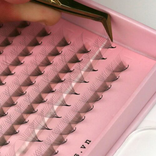 12D Promade Fans XL Tray 12D - 400Fans - Premade Fans Eyelash Extensions -VNLASHES