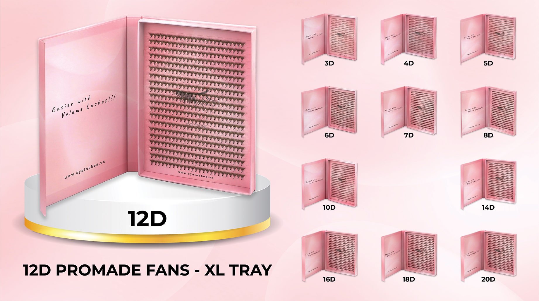 12D-promade-fan-XL-Tray-wholesale-eyelash-supplier-VNLASHES