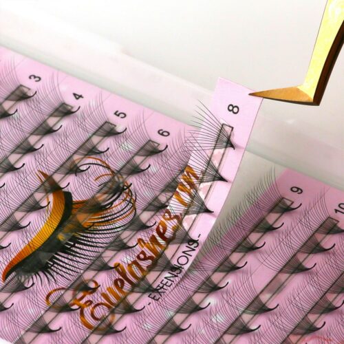 12D Promade Fans L Trays 12D-120Fans Premade Fans Volume Eyelash Extensions VNLASHES