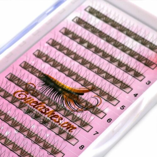 3D Promade Fans L Trays 3D-120Fans Premade Fans Volume Eyelash Extensions VNLASHES