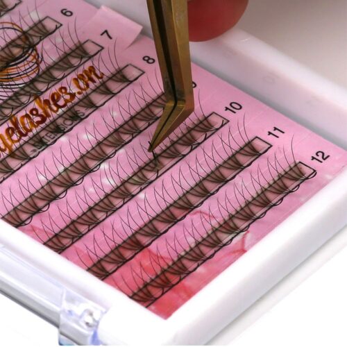 3D Promade Fans L Trays 3D-120Fans Premade Fans Volume Eyelash Extensions VNLASHES