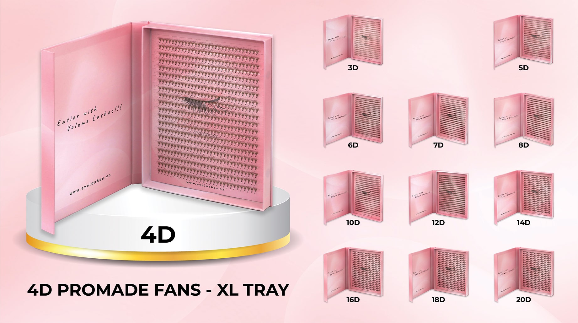 4D-promade-fan-XL-Tray-wholesale-eyelash-supplier-VNLASHES