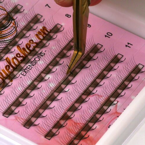 7D Promade Fans L Trays 7D-120Fans Premade Fans Volume Eyelash Extensions VNLASHES