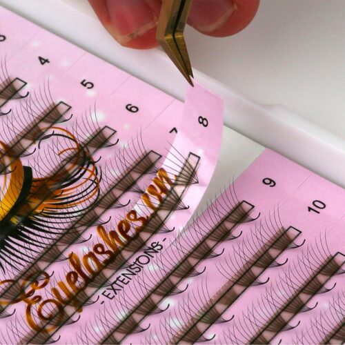 7D Promade Fans L Trays 7D-120Fans Premade Fans Volume Eyelash Extensions VNLASHES