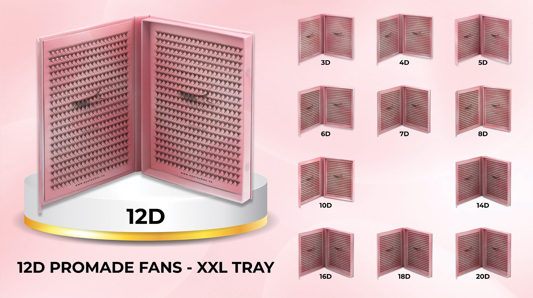 12D-promade-fan-XXL-Tray-wholesale-eyelash-supplier-VNLASHES