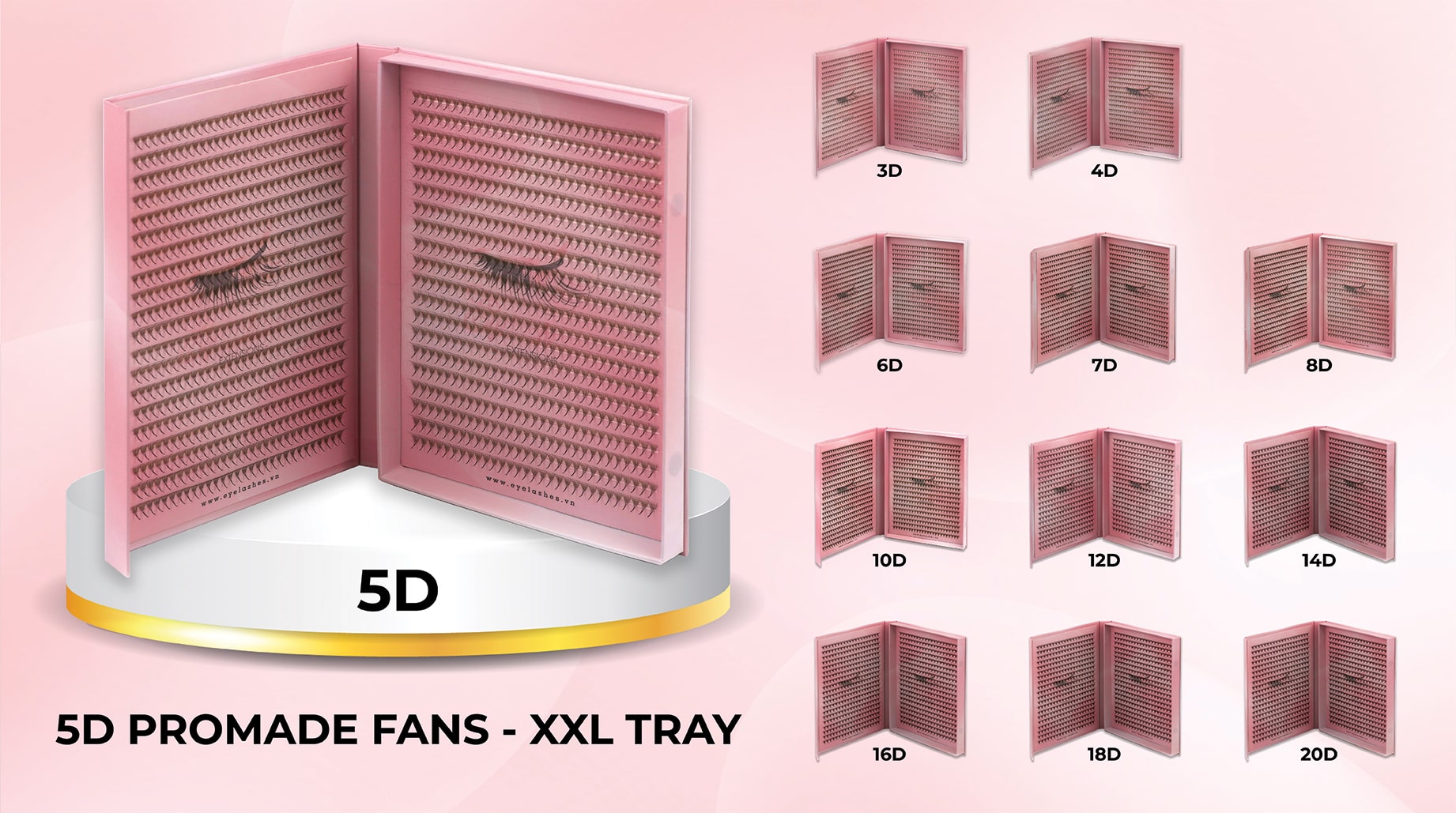 5D-promade-fan-XXL-Tray-wholesale-eyelash-supplier-VNLASHES