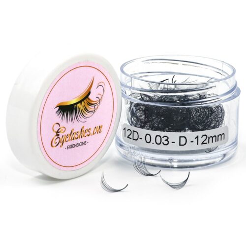 12D Loose Promade Fans 12D-200Fans Premium Quality Promade Loose Fans VNLASHES-2