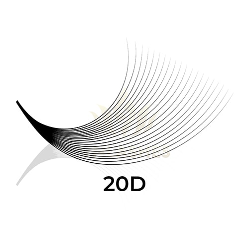 20D Promade Fans Volume Eyelash Extension - VNLASHES